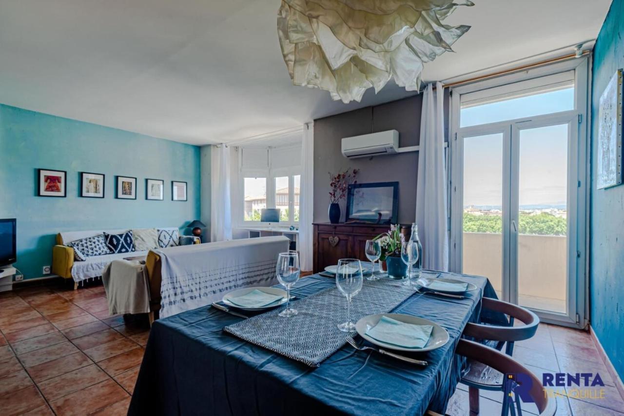 Sous Le Signe De L'Art Deco Vue Magnifique Apartamento Perpinhã Exterior foto
