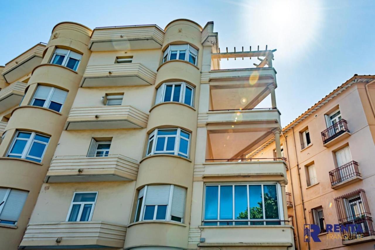 Sous Le Signe De L'Art Deco Vue Magnifique Apartamento Perpinhã Exterior foto