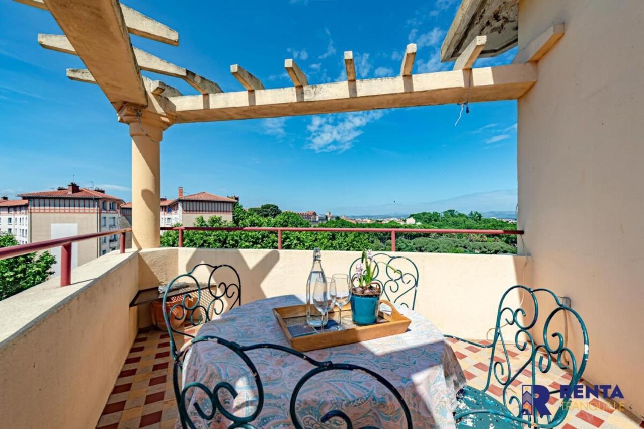 Sous Le Signe De L'Art Deco Vue Magnifique Apartamento Perpinhã Exterior foto